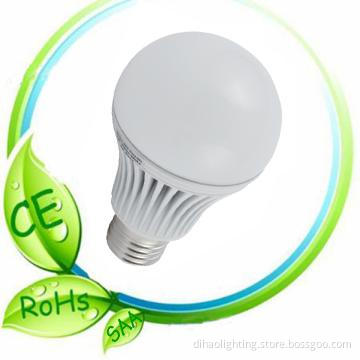 7W 850lm Super brightness LED Bulb Lamp E27/B22 base dimmable optional